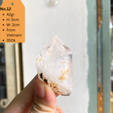 ĐÁ THẠCH ANH TRẮNG THÔ TỰ NHIÊN - 100% RAW & NATURAL CLEAR QUARTZ FROM VIETNAM