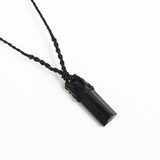 Vòng Cổ Macrame Bọc Nửa Đá Tự Nhiên - Kết Hợp Tinh Tế Và Sang Trọng