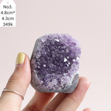 Hốc đá thạch anh tím - Amethyst cluster