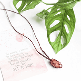 vòng cổ đá mặt trời sunstone