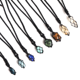 Vòng Cổ Macrame đá Tự Nhiên Cho Nam