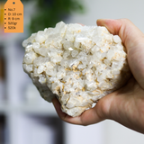 Hốc tinh thể thạch anh trắng tự nhiên - Clear quartz cluster