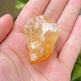 Đá thạch anh vàng thô tự nhiên 100% - raw citrine, năng lượng may mắn và thịnh vượng rất tốt