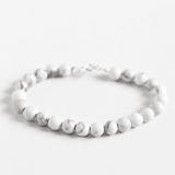 vòng tay đá học tập howlite