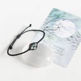 Vòng tay đá xà cừ thô - Labradorite