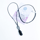 vòng cổ năng lượng bảo vệ và chữa lành, đá black tourmaline và flourite