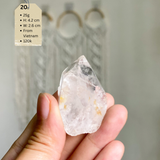 Đá thạch anh trắng thô tự nhiên - Clear quartz