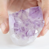 NEW HỐC ĐÁ TINH THỂ THẠCH ANH TÍM - AMETHYST CLUSTER