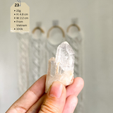 Đá thạch anh trắng thô tự nhiên - Clear quartz