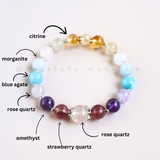 Vòng tay Sắc Màu Tỏa Sáng mix Charm