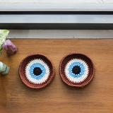 Lót ly, đĩa đựng trang sức hình evil eye giúp bảo vệ bạn tránh khỏi năng lượng xấu và lời nguyền từ bên ngoài