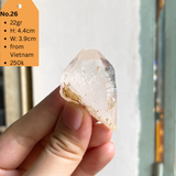 ĐÁ THẠCH ANH TRẮNG THÔ TỰ NHIÊN - 100% RAW & NATURAL CLEAR QUARTZ FROM VIETNAM
