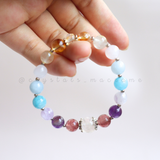 Vòng tay Sắc Màu Tỏa Sáng mix Charm