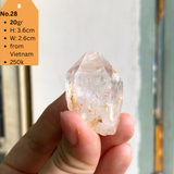 ĐÁ THẠCH ANH TRẮNG THÔ TỰ NHIÊN - 100% RAW & NATURAL CLEAR QUARTZ FROM VIETNAM