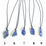 Vòng cổ lapis lazuli kiểu đơn giản