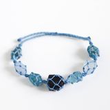 Vòng tay 7 đá thô cho mệnh thủy