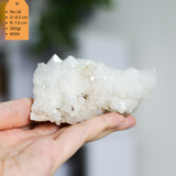 Hốc tinh thể thạch anh trắng tự nhiên - Clear quartz cluster