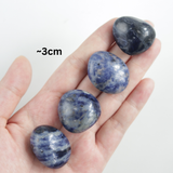 Đá Sodalite tumbled stone, giúp tăng sự tự tin và hỗ trợ năng lượng luân xa rất tốt