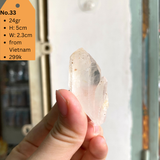 ĐÁ THẠCH ANH TRẮNG THÔ TỰ NHIÊN - 100% RAW & NATURAL CLEAR QUARTZ FROM VIETNAM