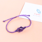 Vòng Tay Macrame Đá Tự Nhiên - Kiểu Dáng Mới Lạ Đơn Giản