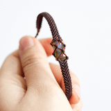 Vòng Tay Macrame Labradorite cho nam & nữ