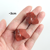 Đá red jasper thô - raw stone tự nhiên 100% để đặt bàn, trang trí mang lại năng lượng bảo vệ