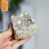 Hốc tinh thể thạch anh trắng tự nhiên - Clear quartz cluster