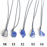 Vòng cổ lapis lazuli kiểu đơn giản