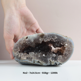 SMOKY QUARTZ CLUSTER - HỐC ĐÁ THẠCH ANH KHÓI NĂNG LƯỢNG BẢO VỆ TRANG TRÍ KHÔNG GIAN SỐNG