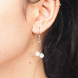 Bông tai đá tự nhiên, trang sức đá cho nữ