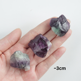 Đá rainbow flourite thô tự nhiên 100%, viên đá mang lại năng lượng bình yên và tươi mới