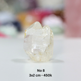 Tinh thể cộng sinh đá thạch anh trắng clear quartz, mang lại năng lượng tích cực