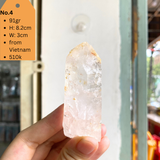 ĐÁ THẠCH ANH TRẮNG THÔ TỰ NHIÊN - 100% RAW & NATURAL CLEAR QUARTZ FROM VIETNAM