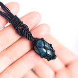 Vòng Cổ Macrame đá Tự Nhiên Cho Nam