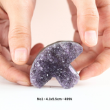 HỐC TINH THỂ THẠCH ANH TÍM HÌNH NẤM DỄ THƯƠNG - AMETHYST CLUSTER