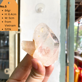 ĐÁ THẠCH ANH TRẮNG THÔ TỰ NHIÊN - 100% RAW & NATURAL CLEAR QUARTZ FROM VIETNAM