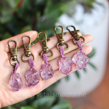 Móc khóa đá tự nhiên mang ý nghĩa phong thủy, năng lượng tích cực may mắn