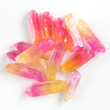 Tinh thể thạch anh hào quang năng lượng may mắn và tình yêu, giúp cân bằng luân xa chakra