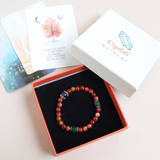 Vòng tay Emerald (Ngọc Lục Bảo) mix đá dành cho người mệnh Thổ