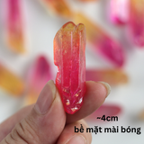 Tinh thể thạch anh hào quang năng lượng may mắn và tình yêu, giúp cân bằng luân xa chakra