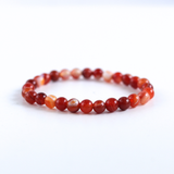 Vòng tay chuỗi Carnelian 6li