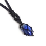 Vòng Cổ Macrame đá Tự Nhiên Cho Nam