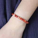 Vòng tay chuỗi Carnelian 6li