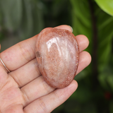 Đá cầm tay sunstone size vừa