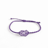 vòng tay đá thạch anh tím amethyst