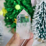 trụ thạch anh trắng clear quartz