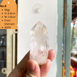 ĐÁ THẠCH ANH TRẮNG THÔ TỰ NHIÊN - 100% RAW & NATURAL CLEAR QUARTZ FROM VIETNAM