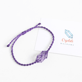 vòng tay đá thạch anh tím amethyst