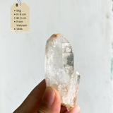 Đá thạch anh trắng thô tự nhiên 100% - raw clear quartz