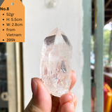 ĐÁ THẠCH ANH TRẮNG THÔ TỰ NHIÊN - 100% RAW & NATURAL CLEAR QUARTZ FROM VIETNAM